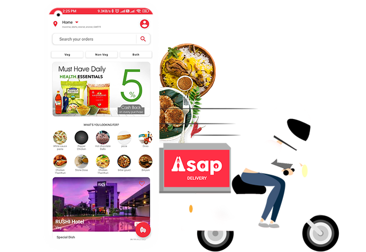 This image is delivery boy